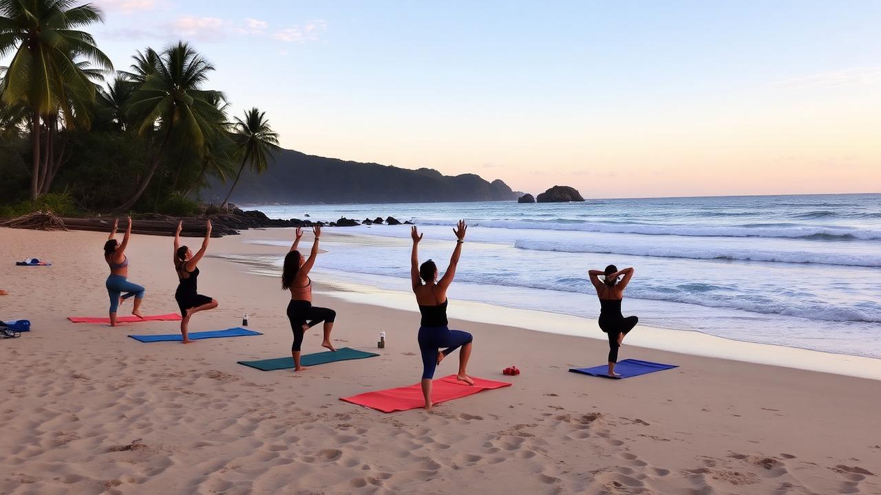 Beach Yoga